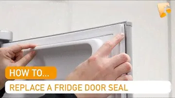 How to Replace an Indesit Fridge Freezer Door Seal Top Fridge Section