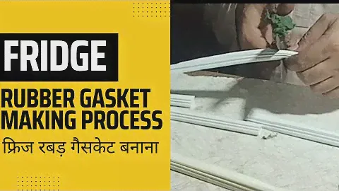 Fridge door gasket repair | Fridge ke rubber banany ka Tarika