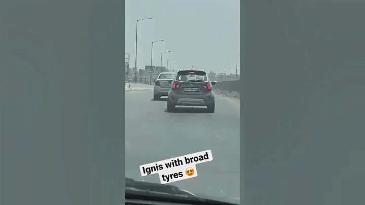 Ignis with bigger tyres looks dope 😍