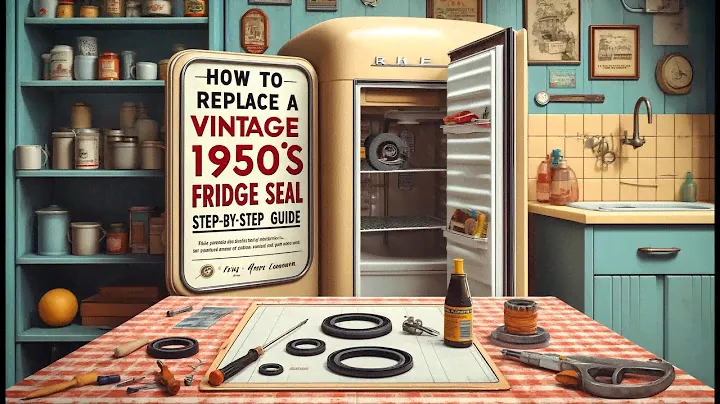 How to Replace a Vintage Fridge Door Seal 1950s