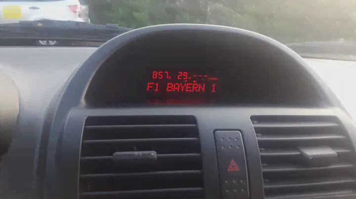 Suzuki Ignis und Subaru Justy G3X Uhr einstellen (Setting the Clock)